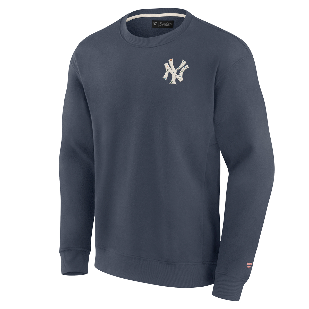 New York Yankees Terrazzo Fleece Crew Sweatshirt