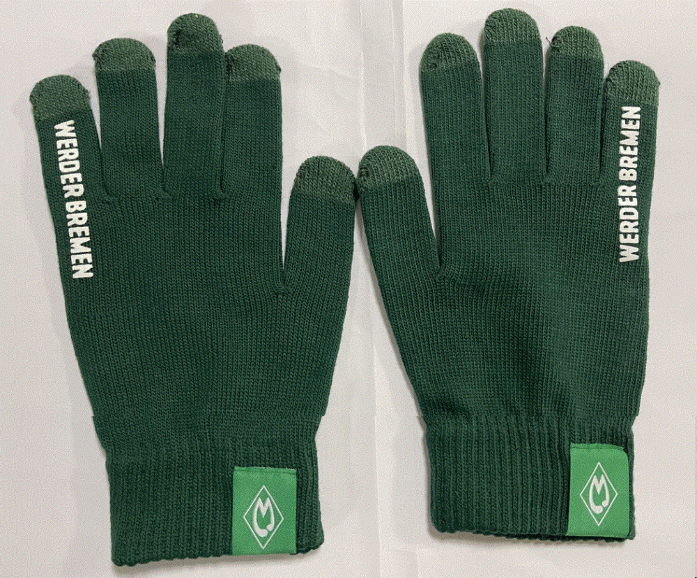 SV Werder Bremen Smartphone-Handschuhe Grün Gr.L