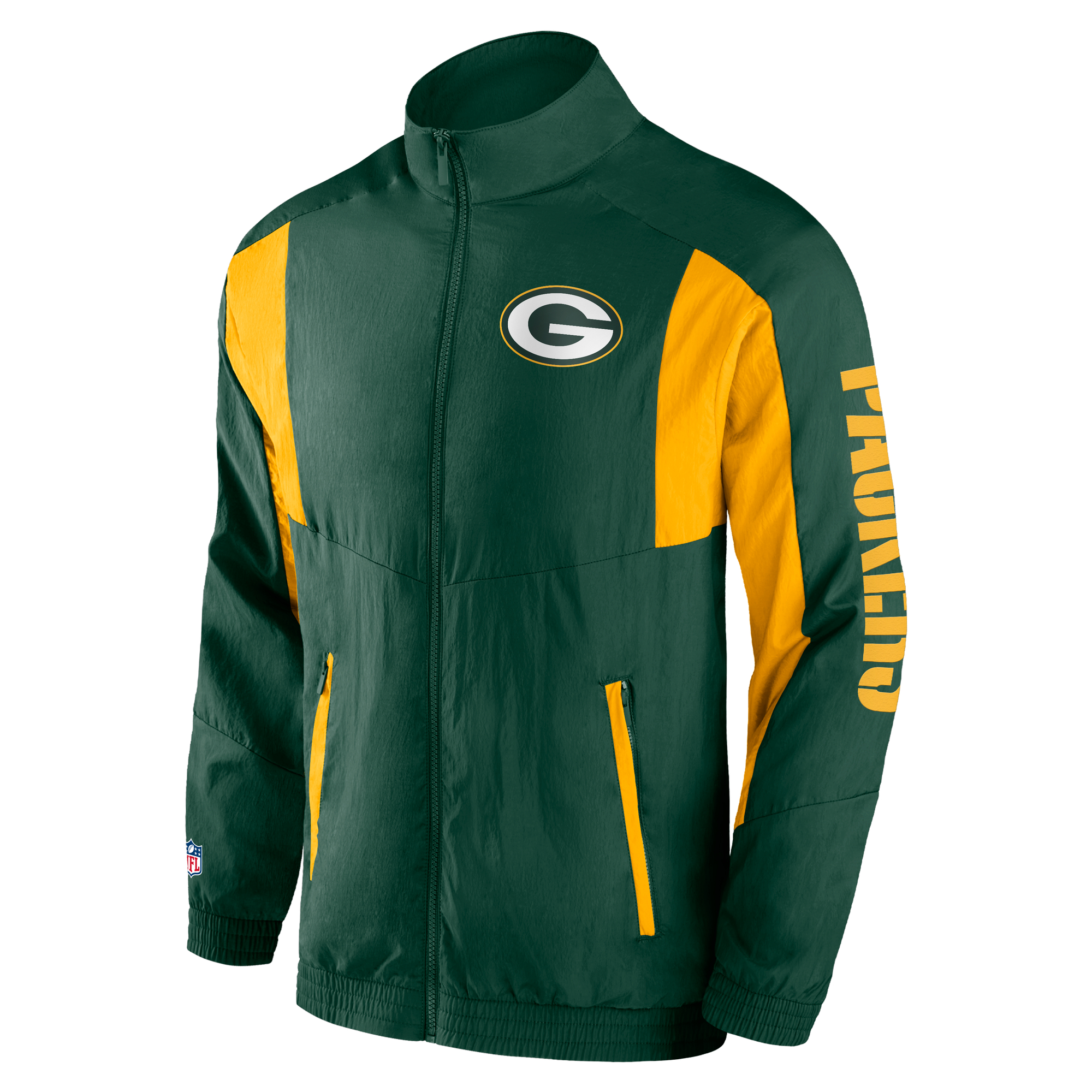 Green Bay Packers Woven Track Jacket