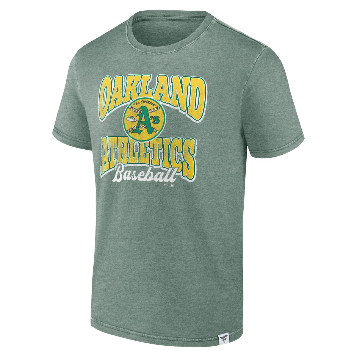 Oakland Athletics Heritage Snow Washed SS T-Shirt