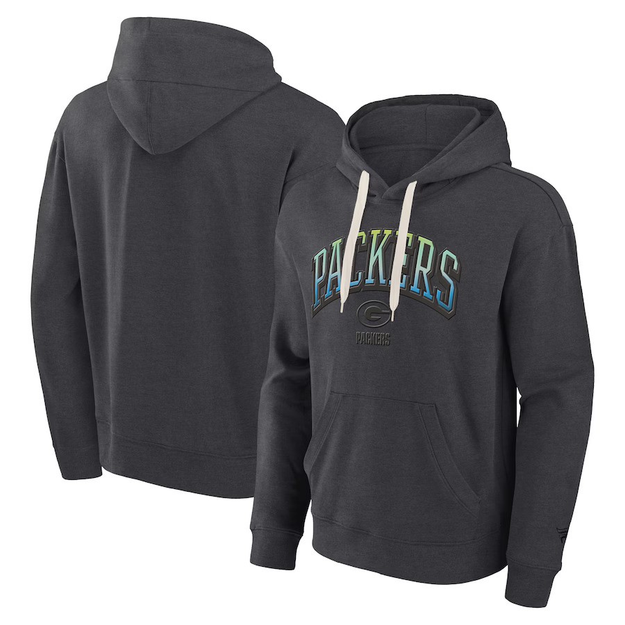 Green Bay Packers Gradient Fleece Pullover Hoodie