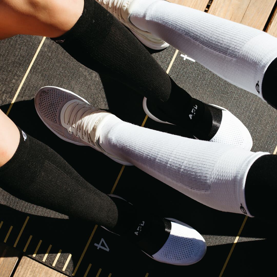 Knee High Compression Socks Black