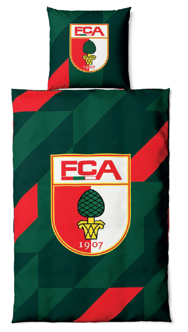 FC Augsburg Bettwäsche Pattern