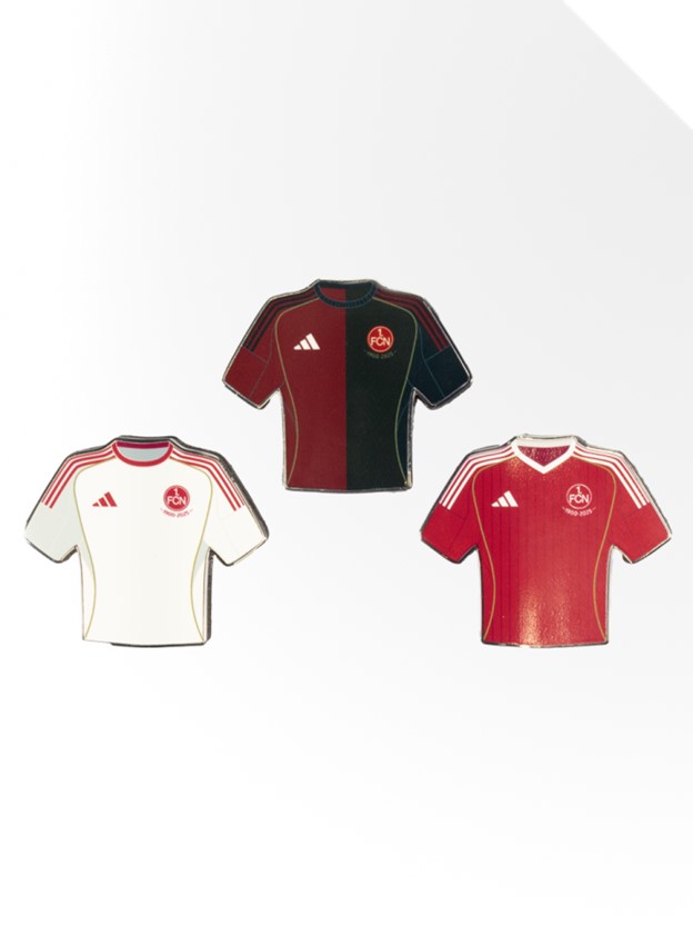 1. FC Nürnberg Magnet 3er Set "Trikot"
