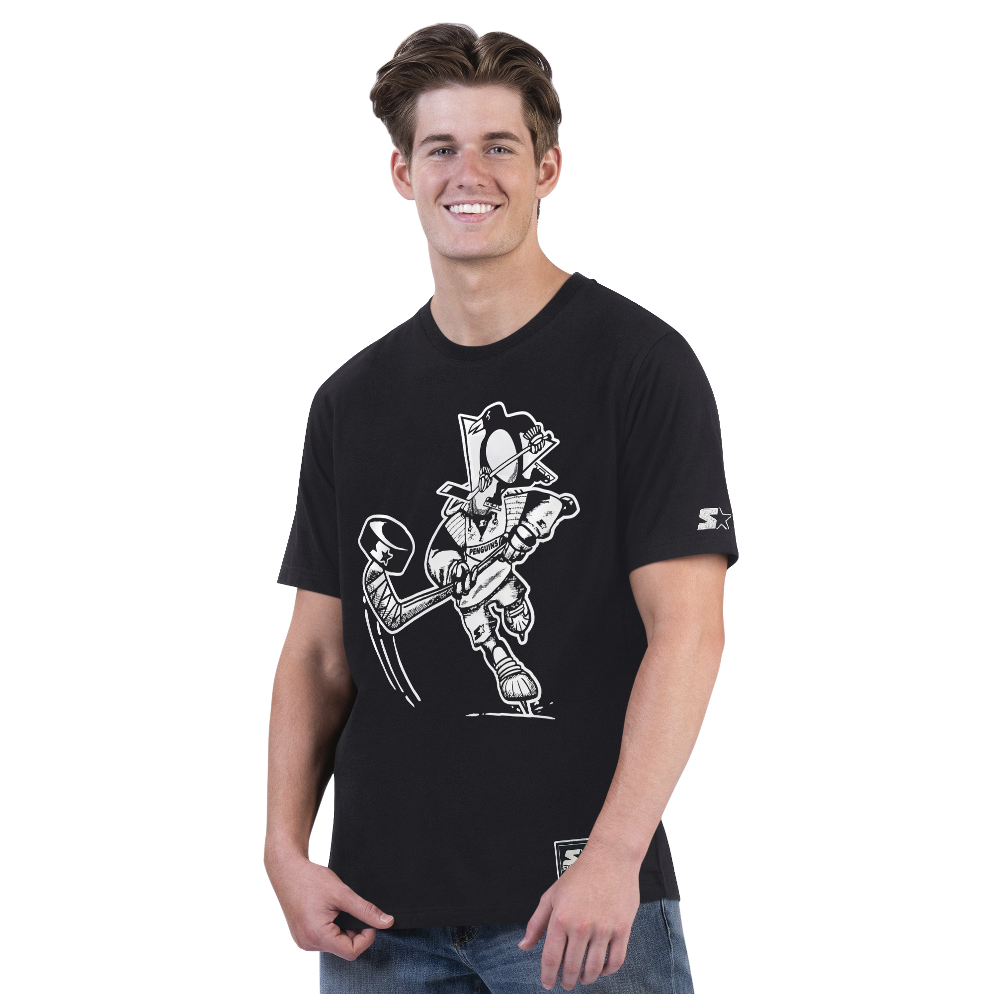 NHL Pittsburgh Penguins Black Ice Tee Black