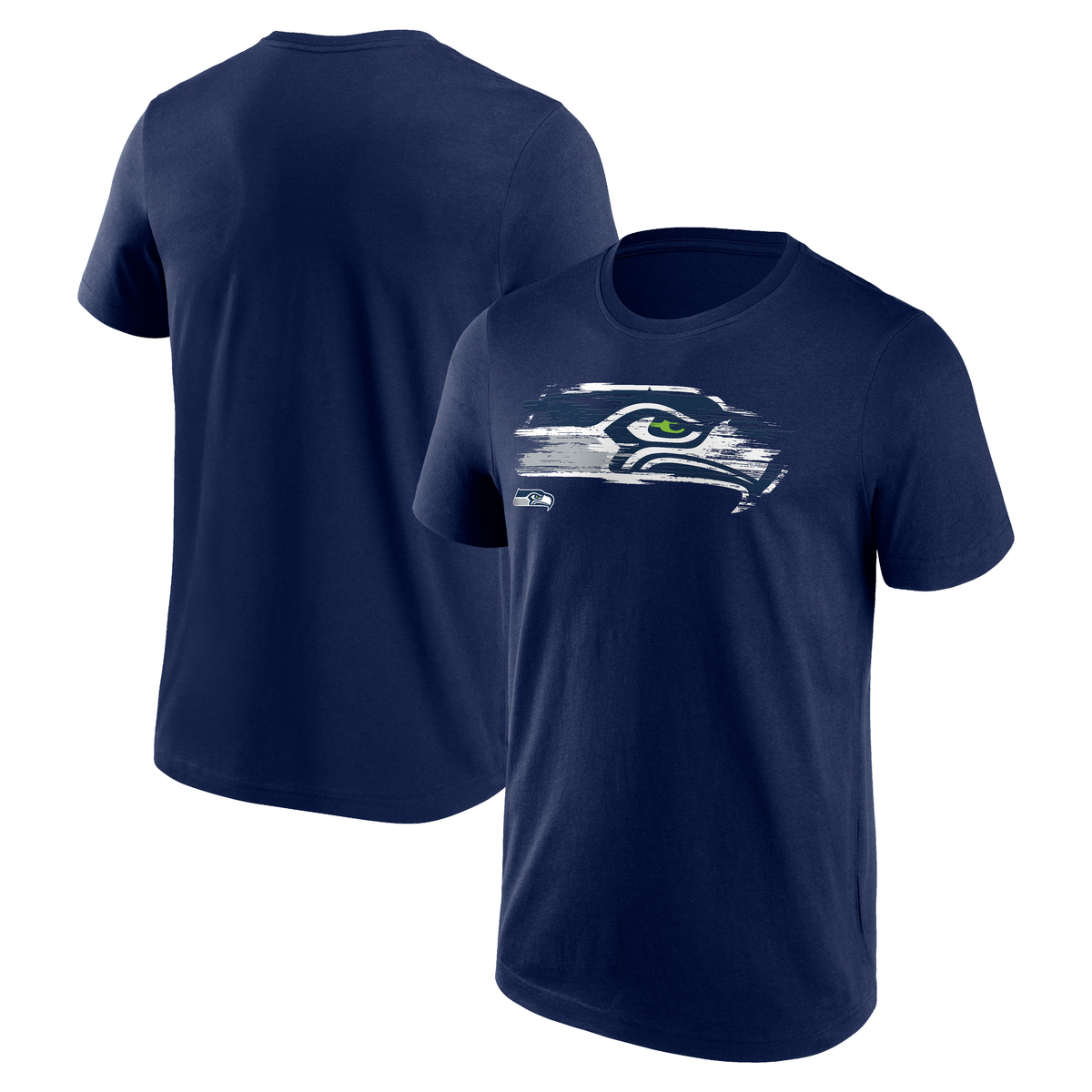 Seattle Seahawks Worn Logo Graphic T-Shirt