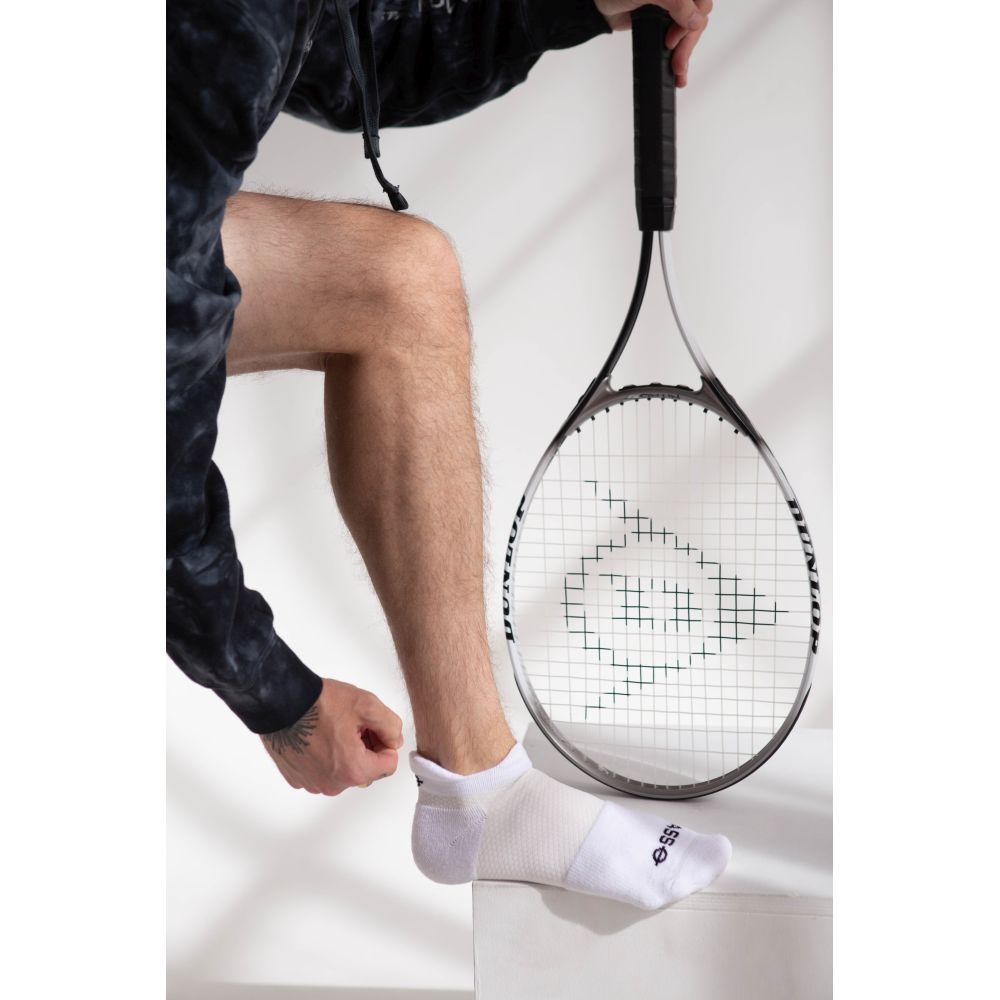 Performance Compression Socks Low Tab White