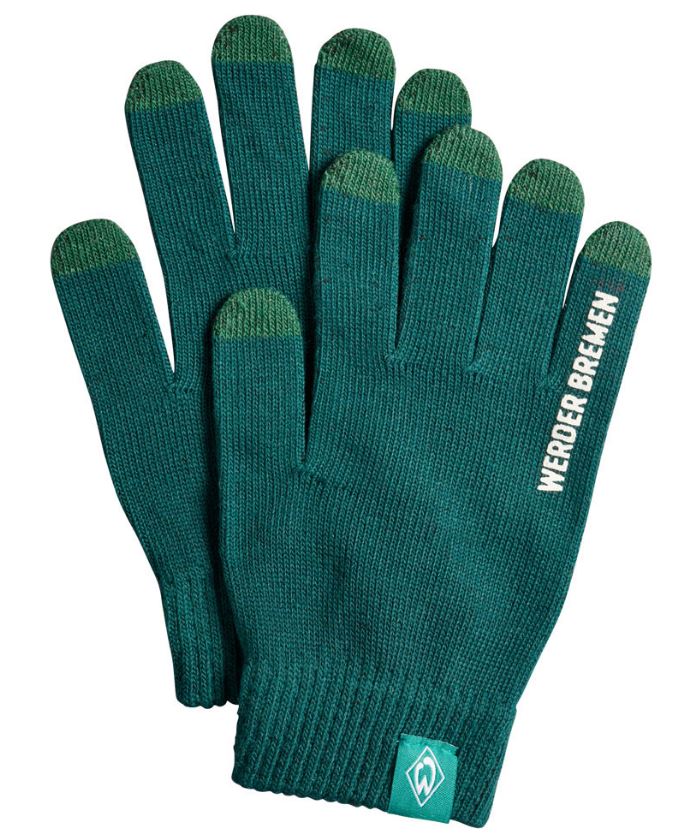 SV Werder Bremen Smartphone-Handschuhe Grün Gr.L
